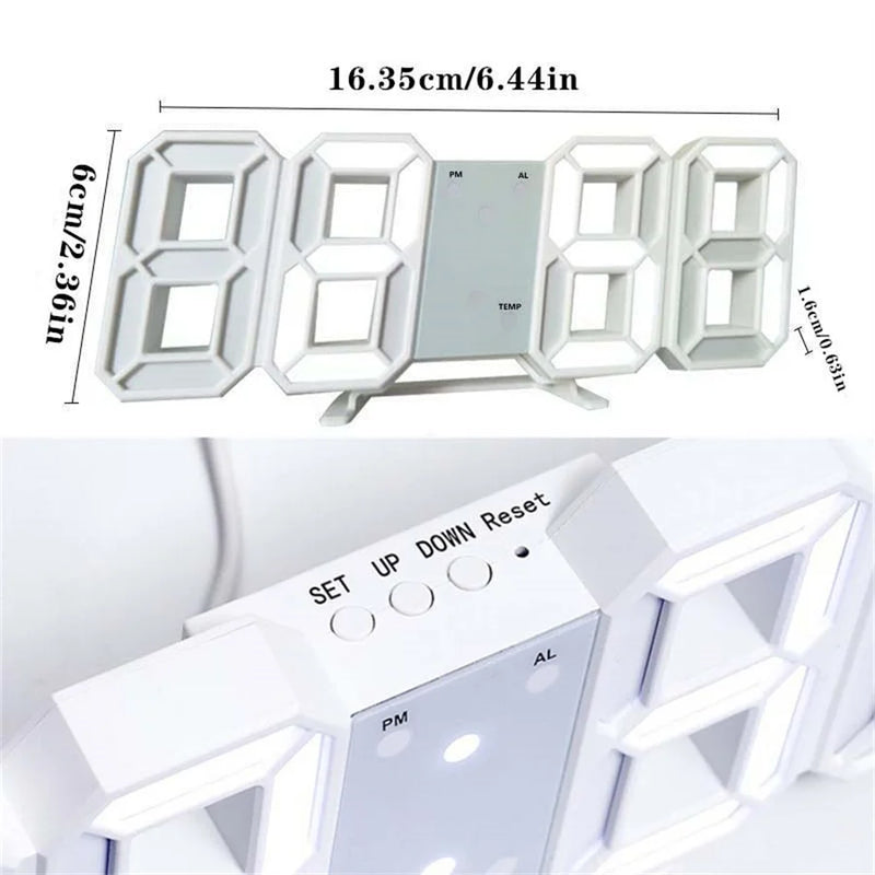 LumeTime™ – 3D LED Wall Clockcor Aesthetics