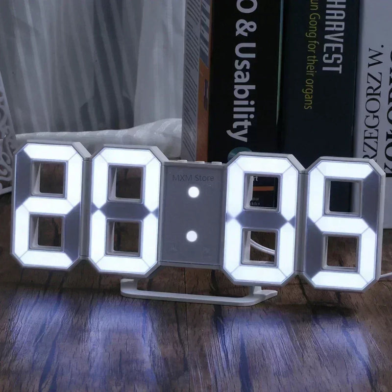 LumeTime™ – 3D LED Wall Clockcor Aesthetics
