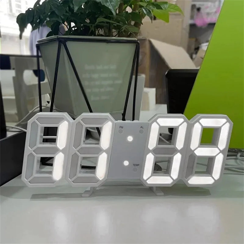 LumeTime™ – 3D LED Wall Clockcor Aesthetics