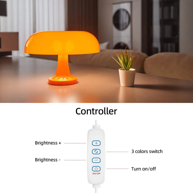 Classic Mushroom Table Lamp™ – Bauhaus Style Modern Lighting
