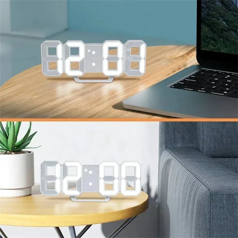 LumeTime™ – 3D LED Wall Clockcor Aesthetics